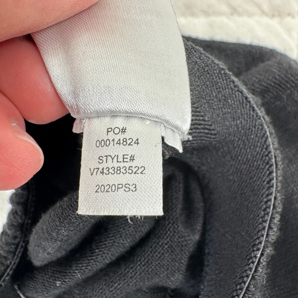 Vince Black Wide Leg Pants Women's M Elastic Waist Rayon Blend Minimalist - Picture 11 of 16